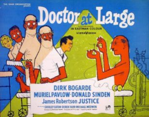 1957 Doctor at Large poster 01